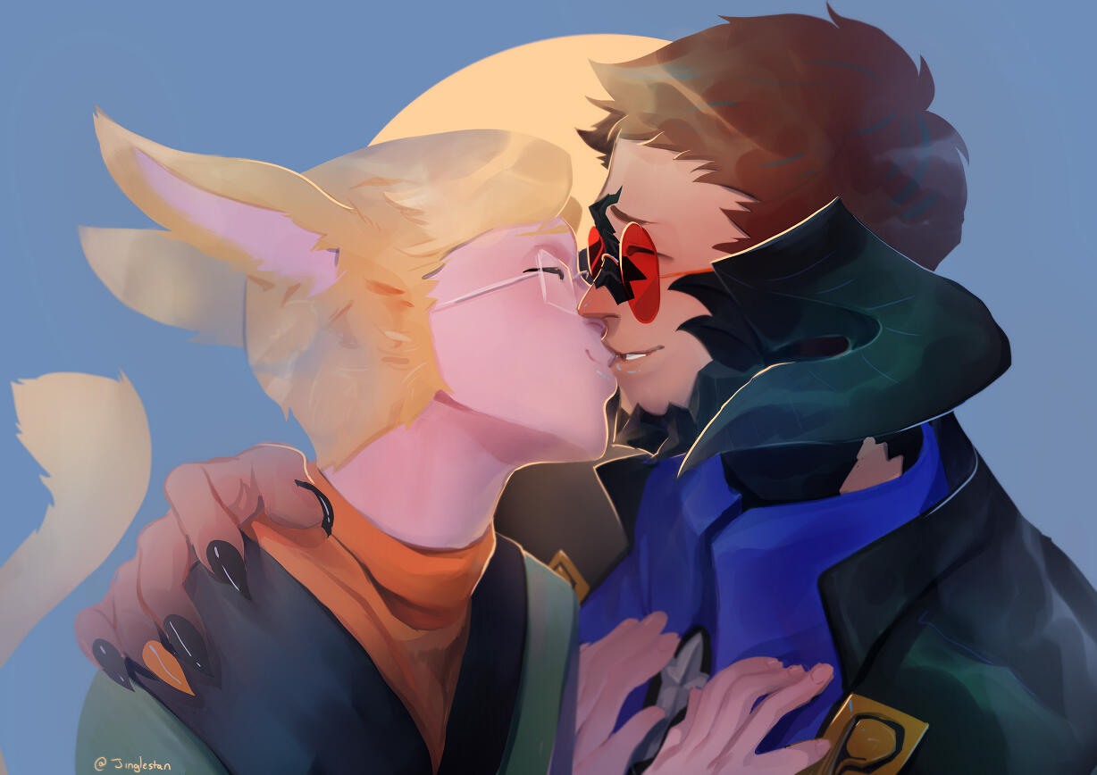 FFXIV- Kiss